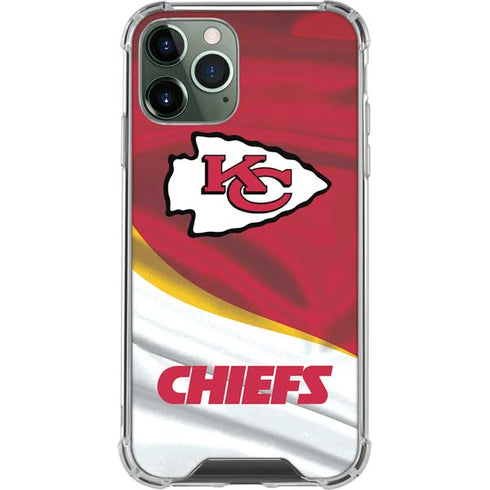 NFL Kansas City Chiefs iPhone 12 Pro Clear Case