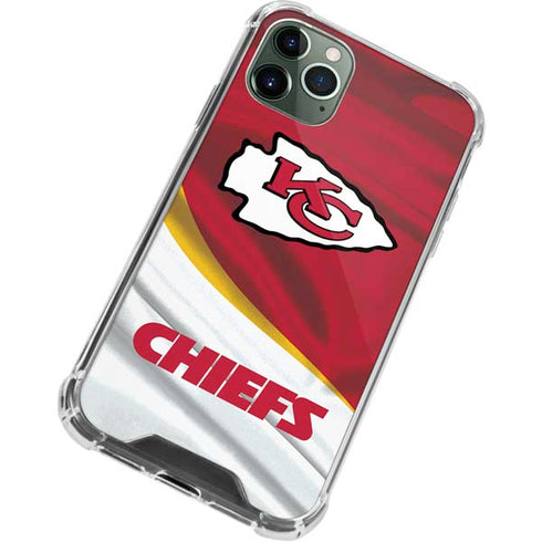 NFL Kansas City Chiefs iPhone 12 Pro Clear Case