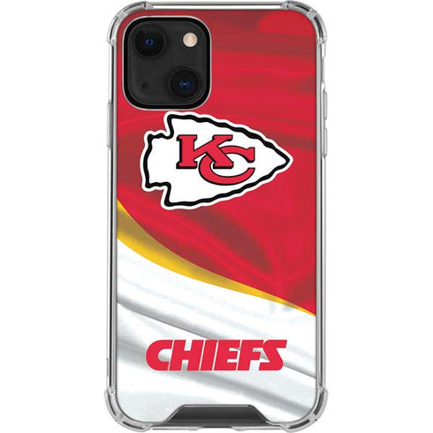 NFL Kansas City Chiefs iPhone 13 Clear Case