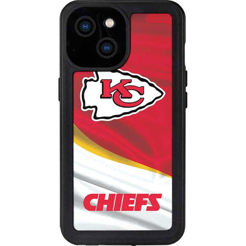 NFL Kansas City Chiefs iPhone 13 Mini Waterproof Case