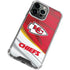 NFL Kansas City Chiefs iPhone 15 Pro Clear Case