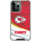 NFL Kansas City Chiefs iPhone 15 Pro Max Clear Case