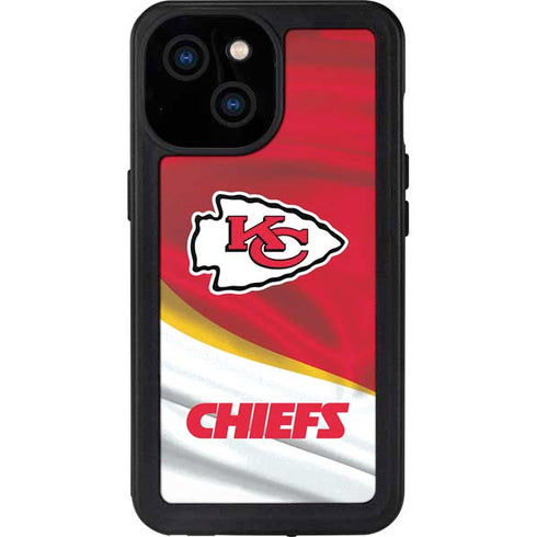 NFL Kansas City Chiefs iPhone 15 Waterproof Case