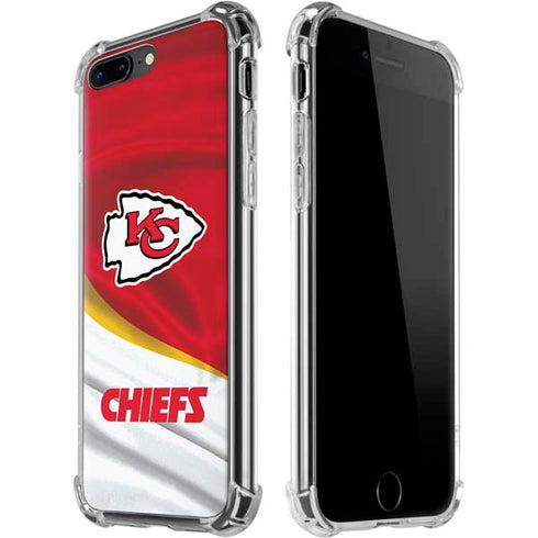NFL Kansas City Chiefs iPhone 7/8 Plus Clear Case