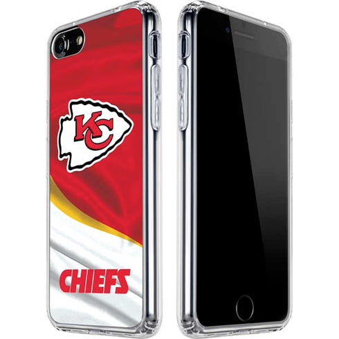 NFL Kansas City Chiefs iPhone SE (2nd & 3rd Gen) Clear Case