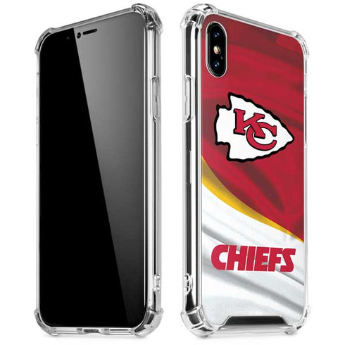 NFL Kansas City Chiefs iPhone X/XS Clear Case