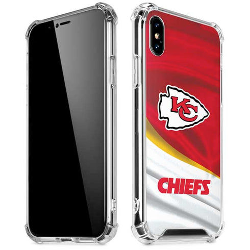 NFL Kansas City Chiefs iPhone XS Max Clear Case