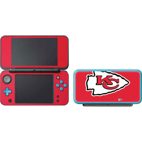 NFL Kansas City Chiefs Large Logo Nintendo 2DS XL (2017) Skin