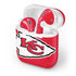 NFL Kansas City Chiefs Large Logo Apple AirPods 2 Skin