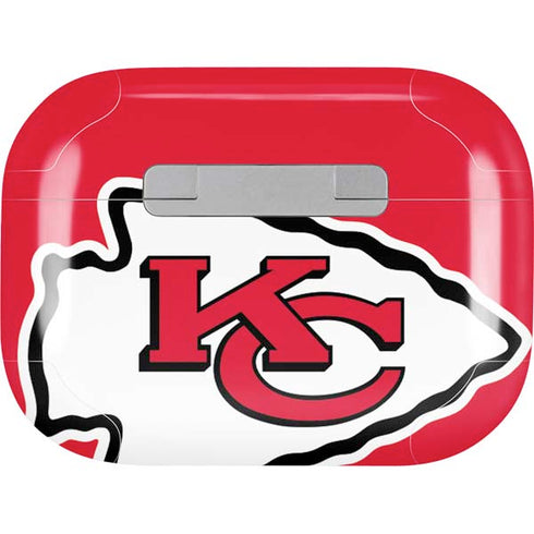 NFL Kansas City Chiefs Large Logo Apple AirPods Pro Skin
