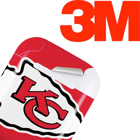 NFL Kansas City Chiefs Large Logo Apple AirPods Skin