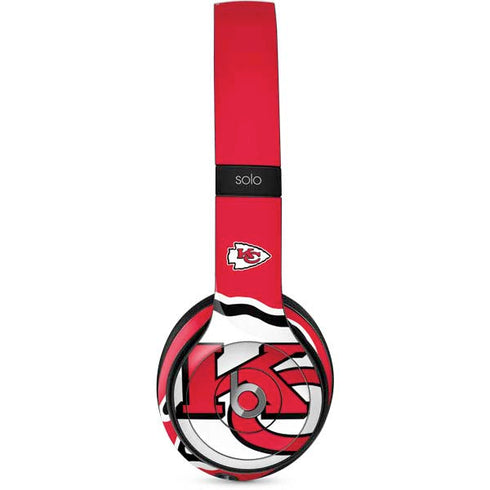NFL Kansas City Chiefs Large Logo Beats Solo 2 Wired Skin