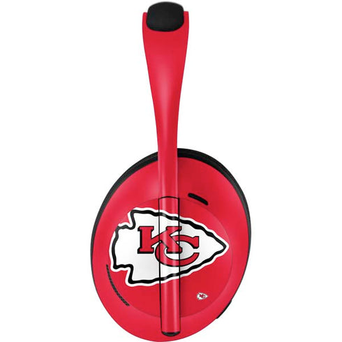 NFL Kansas City Chiefs Large Logo Bose Noise Cancelling Headphones 700 Skin