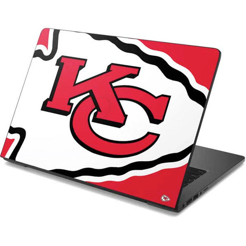 NFL Kansas City Chiefs Large Logo Dell Chromebook Skin