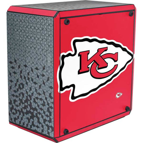 NFL Kansas City Chiefs Large Logo Cooler Master MasterBox Q300L Mini Tower Skin