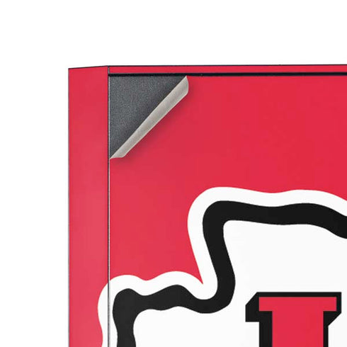 NFL Kansas City Chiefs Large Logo Corsair 4000D Tempered Glass Mid-Tower ATX Case Skin