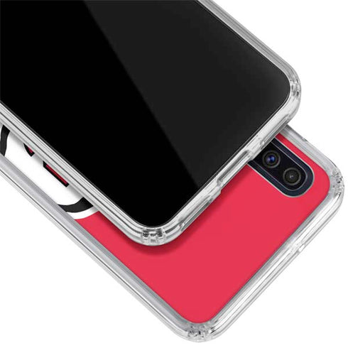 NFL Kansas City Chiefs Large Logo Galaxy A50 Clear Case