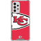 NFL Kansas City Chiefs Large Logo Galaxy A53 5G Clear Case