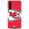 NFL Kansas City Chiefs Large Logo Galaxy A54 5G Clear Case