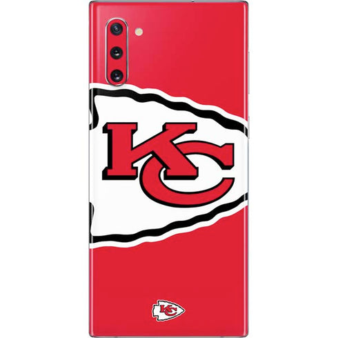 NFL Kansas City Chiefs Large Logo Galaxy Note 10 Skin