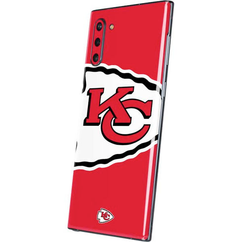 NFL Kansas City Chiefs Large Logo Galaxy Note 10 Skin
