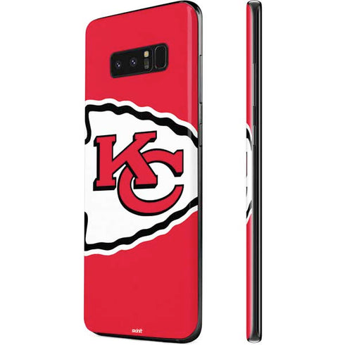 NFL Kansas City Chiefs Large Logo Galaxy Note 8 Skin