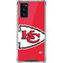 NFL Kansas City Chiefs Large Logo Galaxy Note20 5G Clear Case