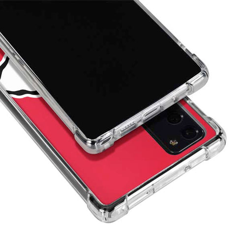 NFL Kansas City Chiefs Large Logo Galaxy Note20 5G Clear Case