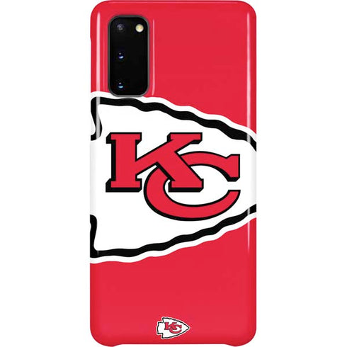 NFL Kansas City Chiefs Large Logo Galaxy S20 Lite Case