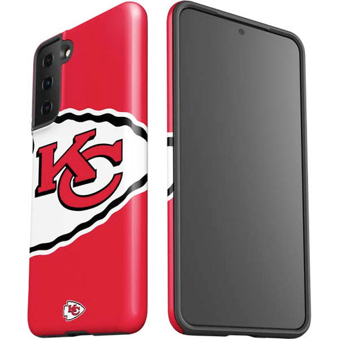 NFL Kansas City Chiefs Large Logo Galaxy S21 FE Pro Case