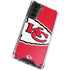 NFL Kansas City Chiefs Large Logo Galaxy S21 Plus 5G Clear Case