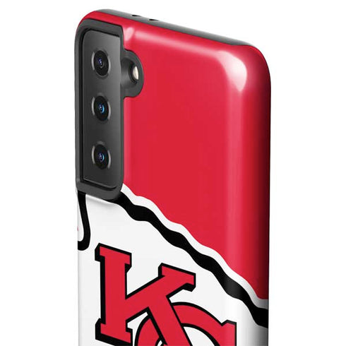 NFL Kansas City Chiefs Large Logo Galaxy S21 Plus 5G Pro Case