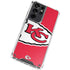 NFL Kansas City Chiefs Large Logo Galaxy S21 Ultra 5G Clear Case