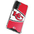 NFL Kansas City Chiefs Large Logo Galaxy S22 Clear Case