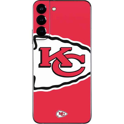 NFL Kansas City Chiefs Large Logo Galaxy S22 Plus Skin