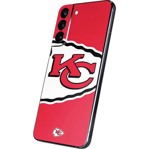 NFL Kansas City Chiefs Large Logo Galaxy S22 Plus Skin