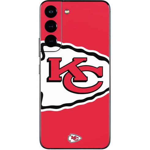 NFL Kansas City Chiefs Large Logo Galaxy S22 Skin