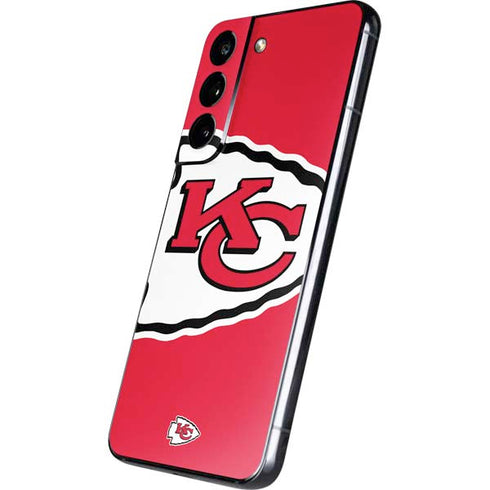 NFL Kansas City Chiefs Large Logo Galaxy S22 Skin