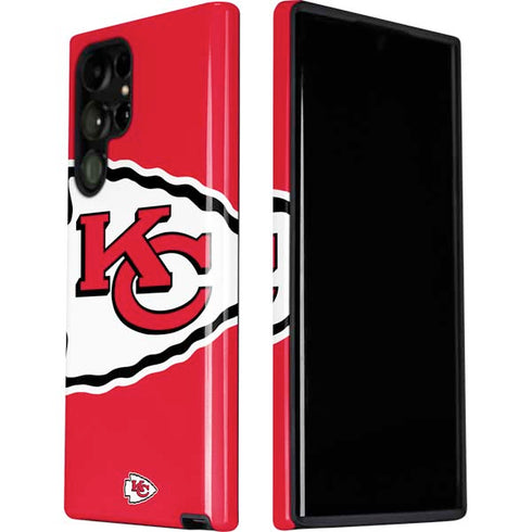 NFL Kansas City Chiefs Large Logo Galaxy S22 Ultra Pro Case