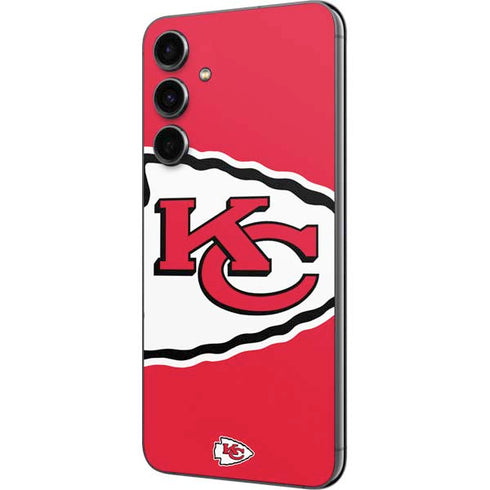 NFL Kansas City Chiefs Large Logo Galaxy S23 FE Skin