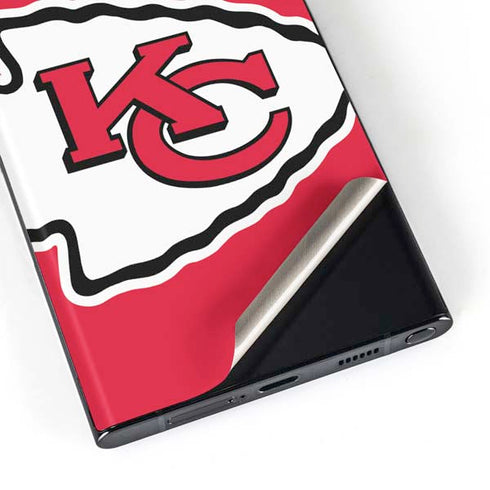 NFL Kansas City Chiefs Large Logo Galaxy S23 Ultra Skin