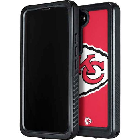 NFL Kansas City Chiefs Large Logo Galaxy S23 Waterproof Case