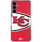 NFL Kansas City Chiefs Large Logo Galaxy S24 Plus Clear Case