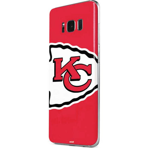 NFL Kansas City Chiefs Large Logo Galaxy S8 Skin