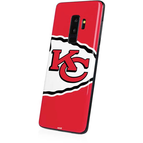 NFL Kansas City Chiefs Large Logo Galaxy S9 Plus Skin