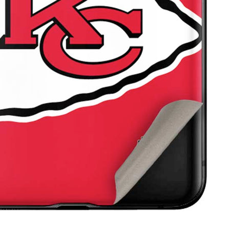 NFL Kansas City Chiefs Large Logo Galaxy Z Flip Skin
