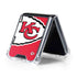 NFL Kansas City Chiefs Large Logo Galaxy Z Flip5 5G Clear Case
