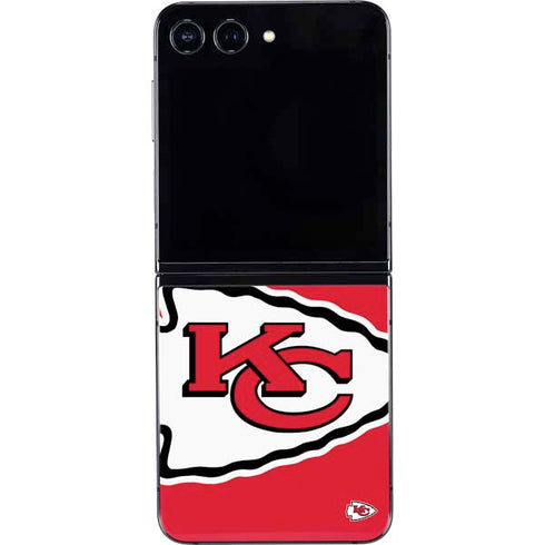 NFL Kansas City Chiefs Large Logo Galaxy Z Flip5 5G Skin