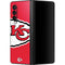 NFL Kansas City Chiefs Large Logo Galaxy Z Fold3 5G Skin