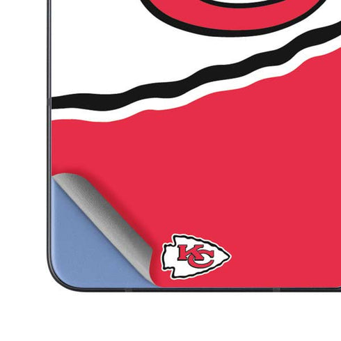 NFL Kansas City Chiefs Large Logo Galaxy Z Fold5 5G Skin